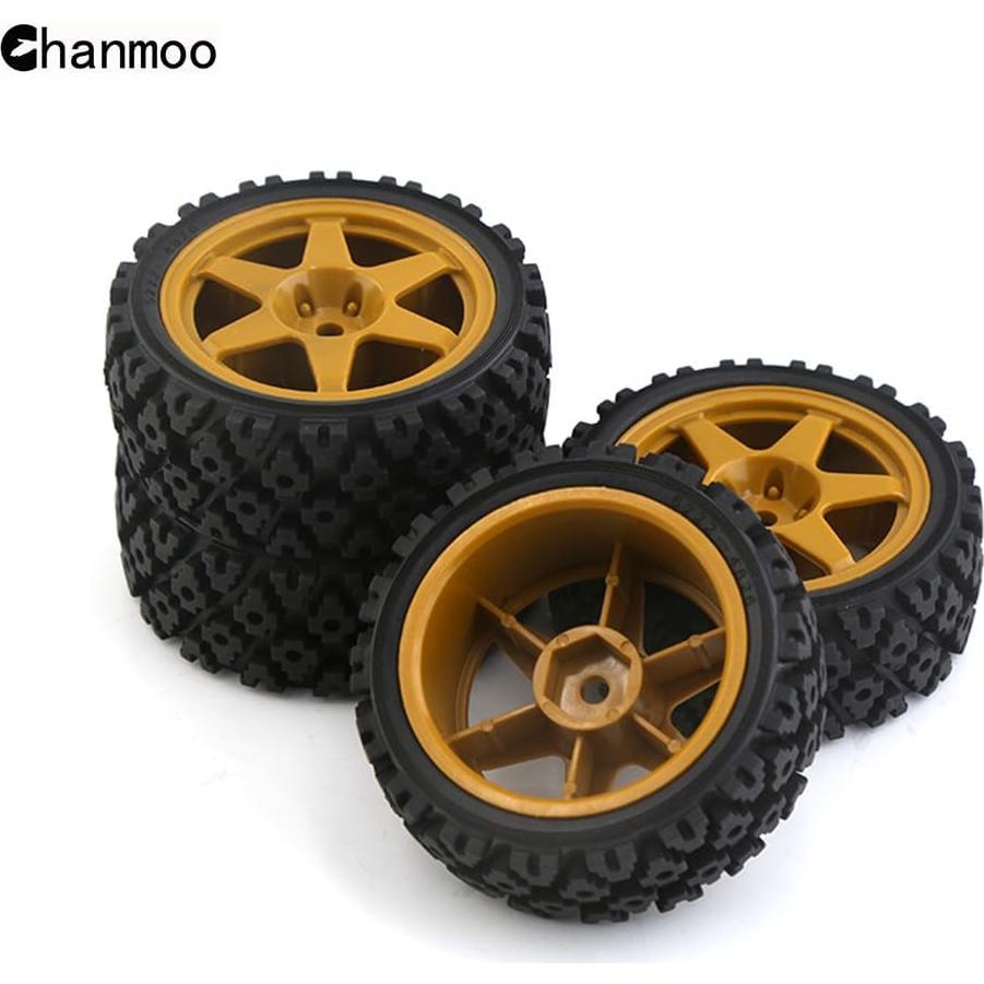 Neumáticos de RC 1/10 Chanmoo Rally 68mm 4 Pcs