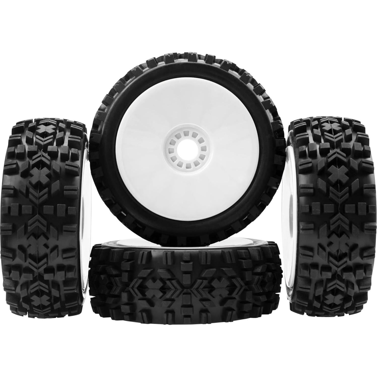 Ruedas y Neumáticos RC 1/8 ShareGoo Caucho 120mm 17mm Hex