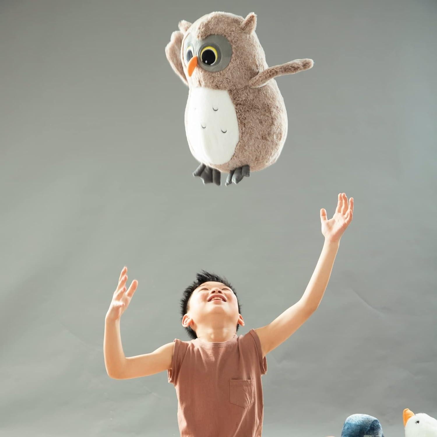 Búho de Peluche Ryttir 30 cm 2 Pack Juguete Decorativo