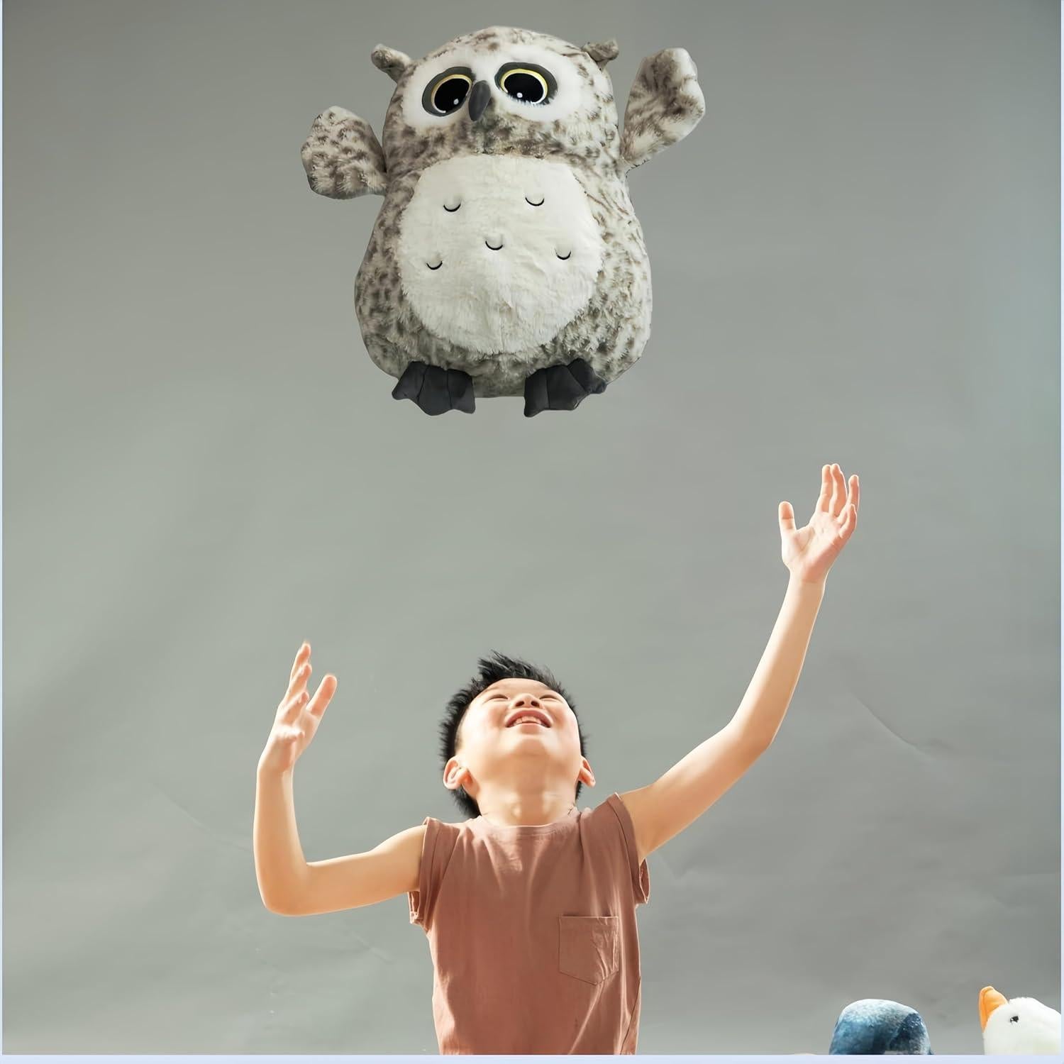 Búho de Peluche Ryttir 30 cm 2 Pack Juguete Decorativo