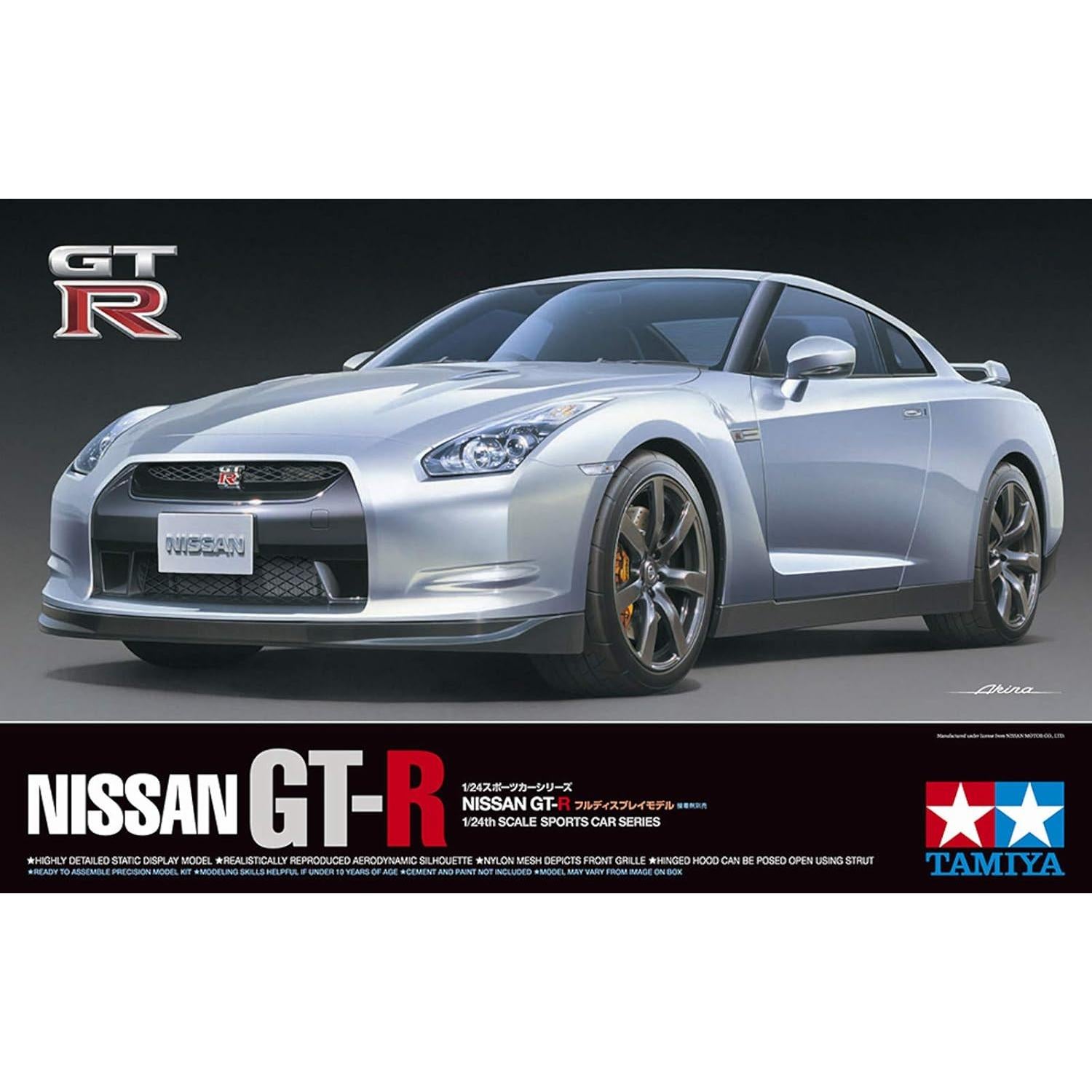 Kit de Modelo Tamiya Nissan GT-R R35 1:24 - 1352 Piezas