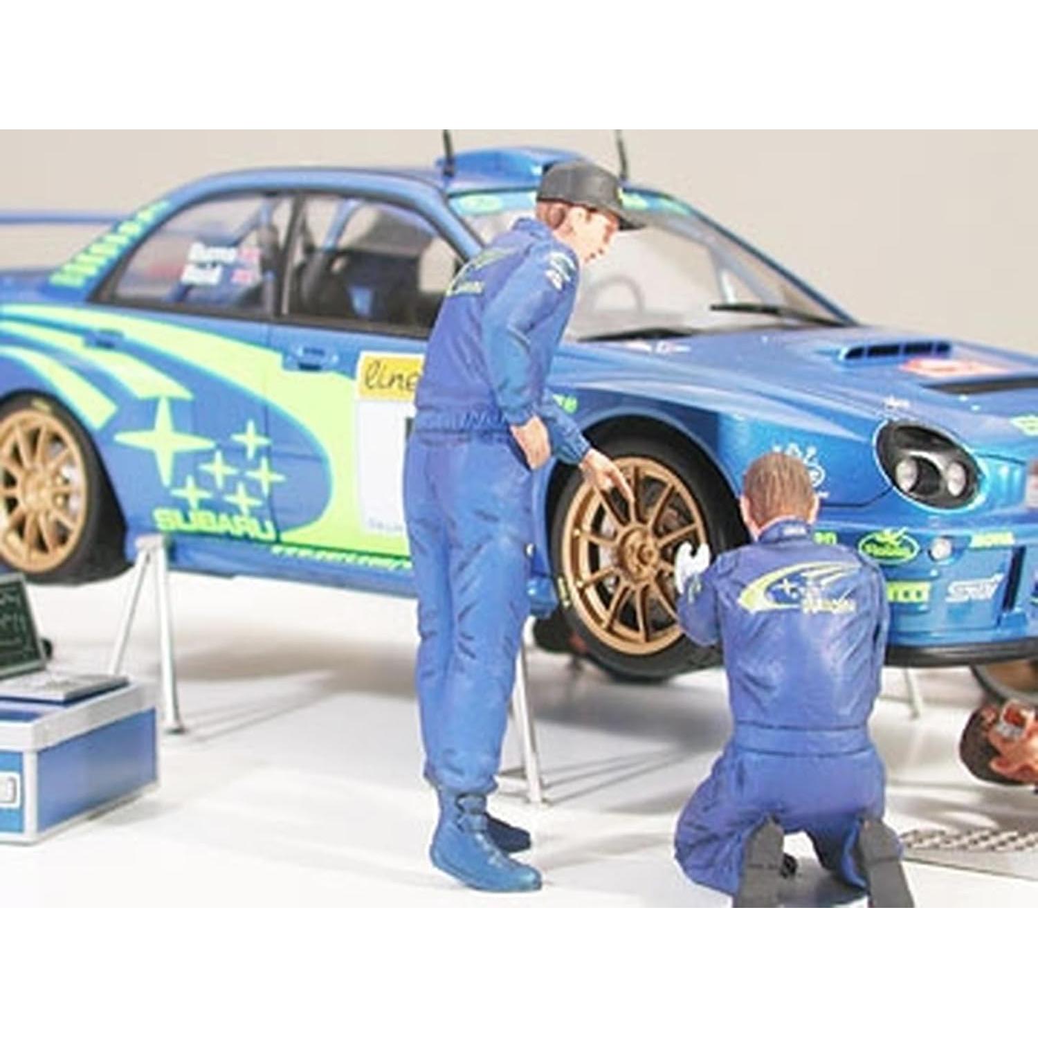 Tamiya 300024266 1: 24 Scale – Set of Rally Mechanics (5)