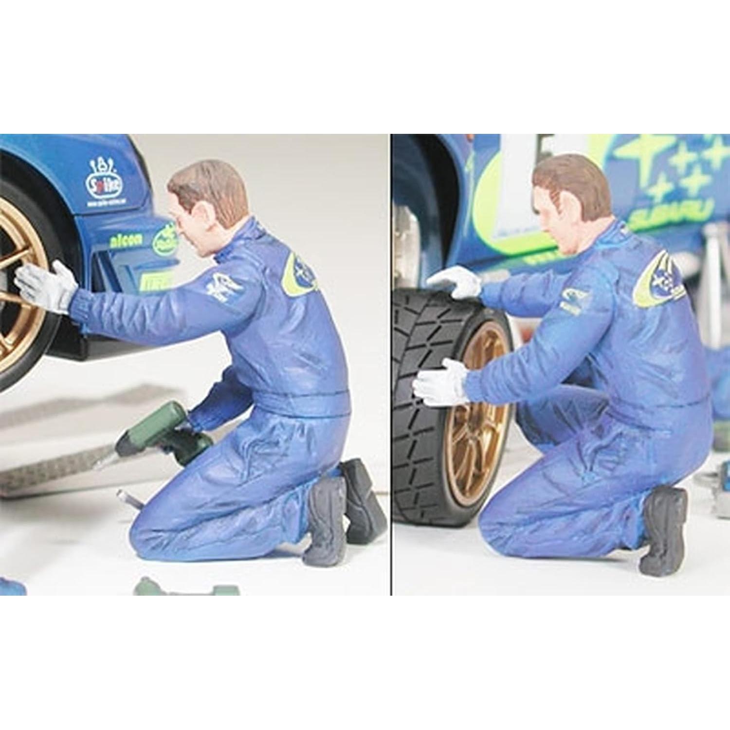 Tamiya 300024266 1: 24 Scale – Set of Rally Mechanics (5)