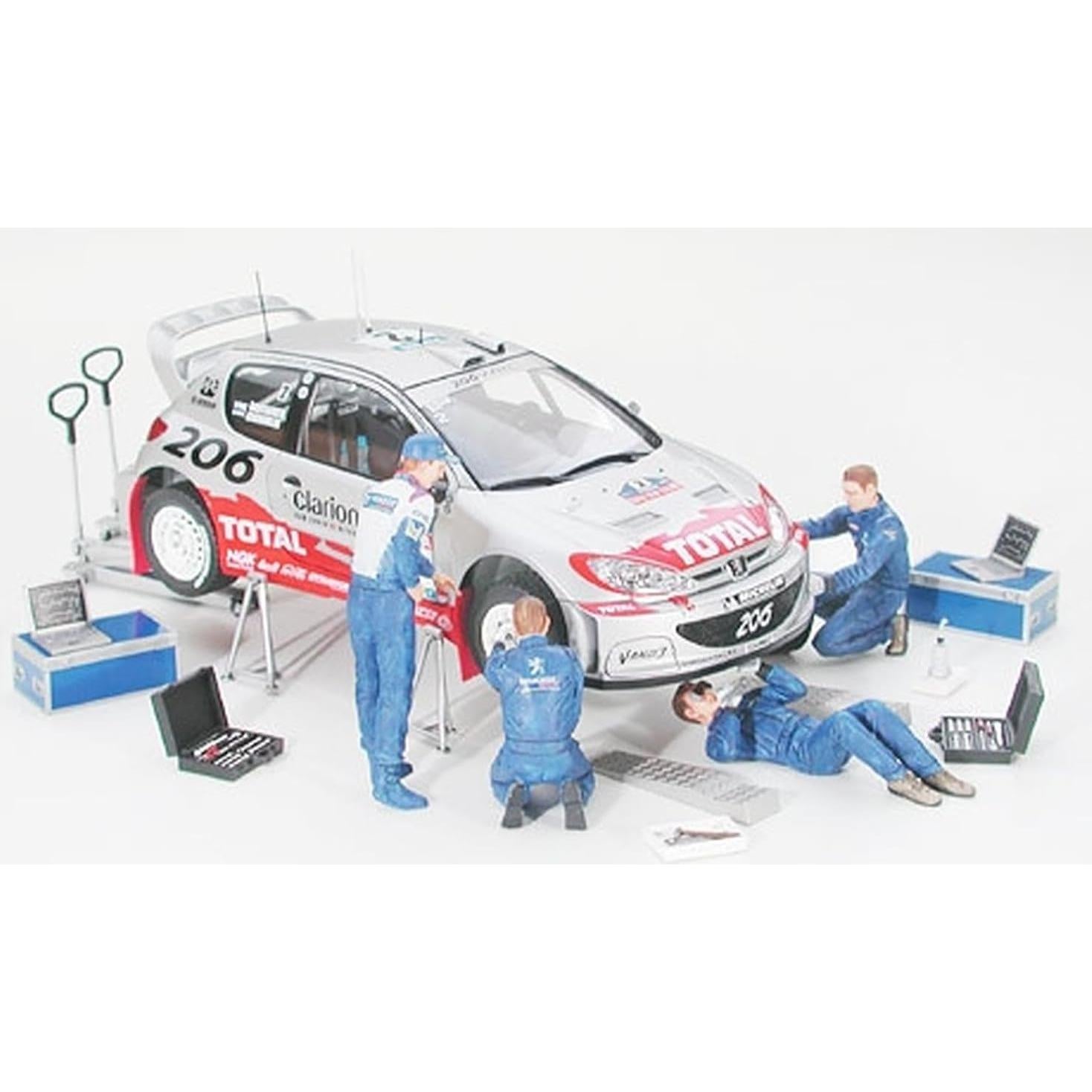 Tamiya 300024266 1: 24 Scale – Set of Rally Mechanics (5)