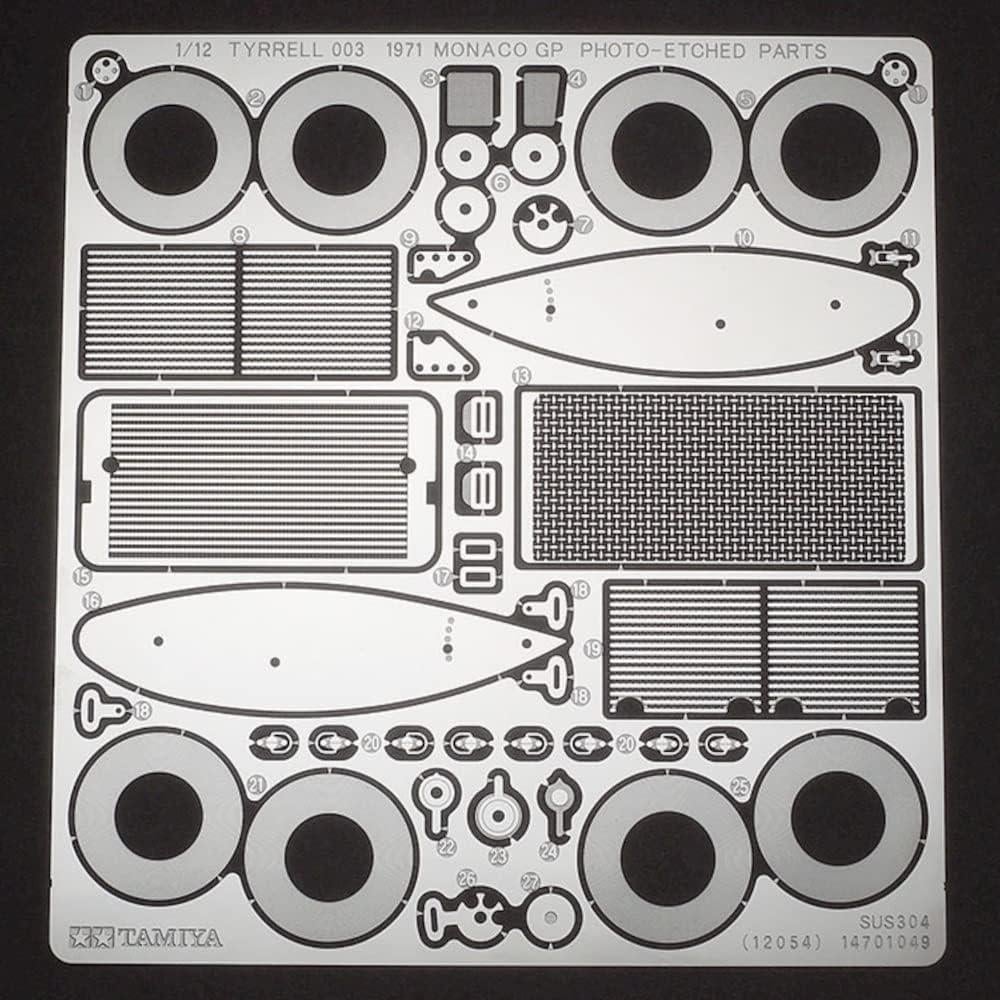 Tamiya 1:12 Tyrell 003 1971 GP Mónaco Modelo a Escala
