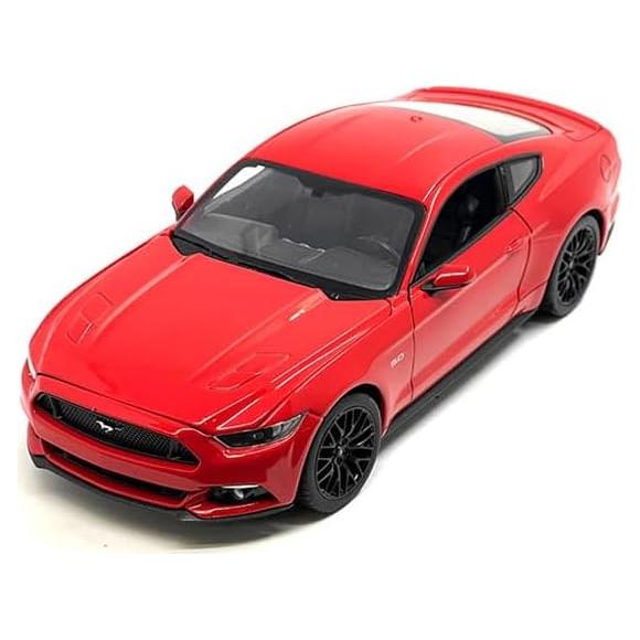 Coche Diecast 1:24 Welly Ford Mustang GT Rojo 2015
