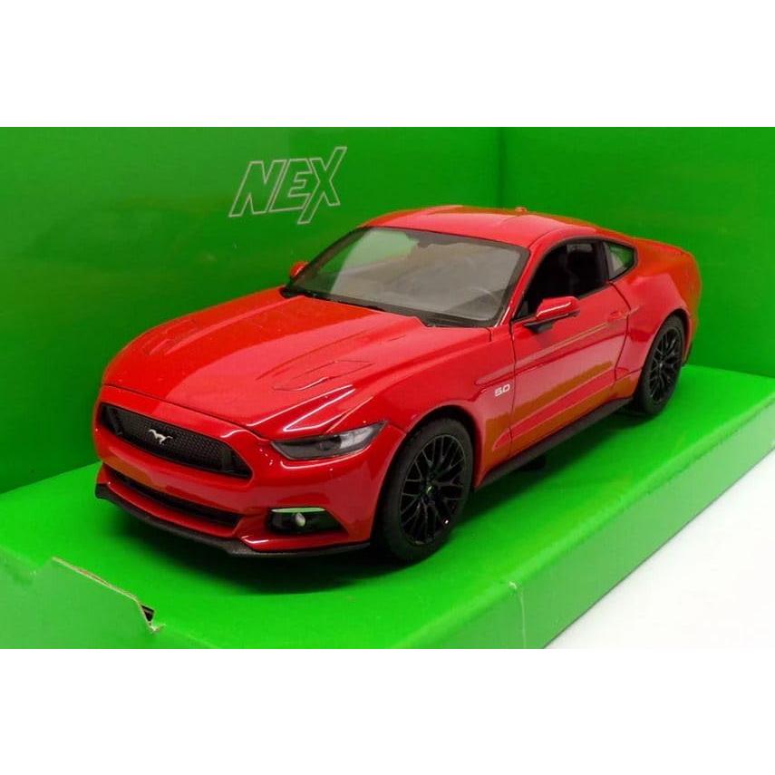Coche Diecast 1:24 Welly Ford Mustang GT Rojo 2015