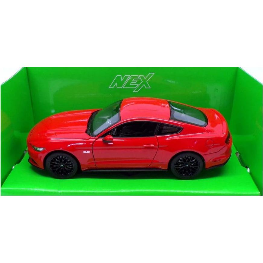 Coche Diecast 1:24 Welly Ford Mustang GT Rojo 2015