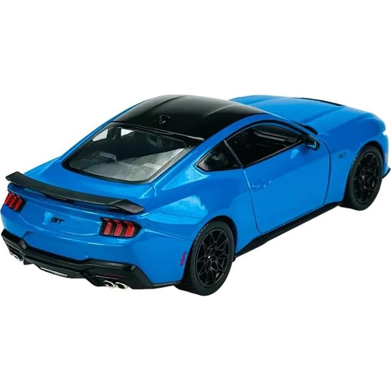 Coche Diecast a Escala 1:25 Welly Ford Mustang GT 2024 Azul