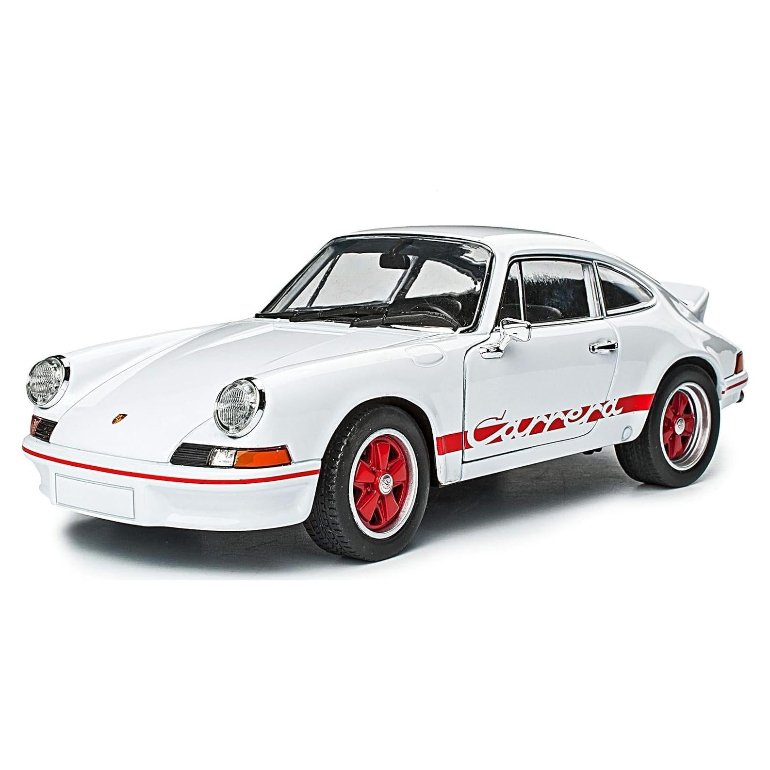 Coche a Escala 1:24 Welly Porsche 911 Carrera RS Blanco