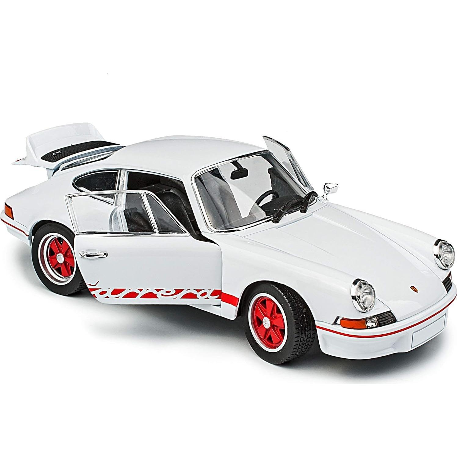 Coche a Escala 1:24 Welly Porsche 911 Carrera RS Blanco