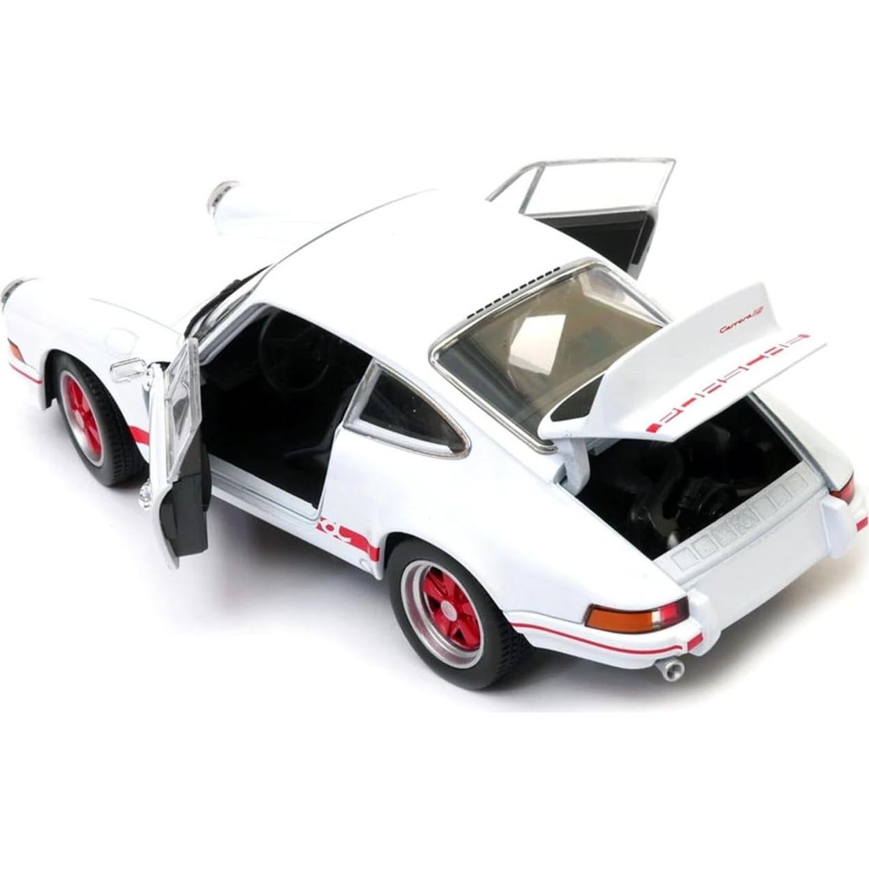 Coche a Escala 1:24 Welly Porsche 911 Carrera RS Blanco