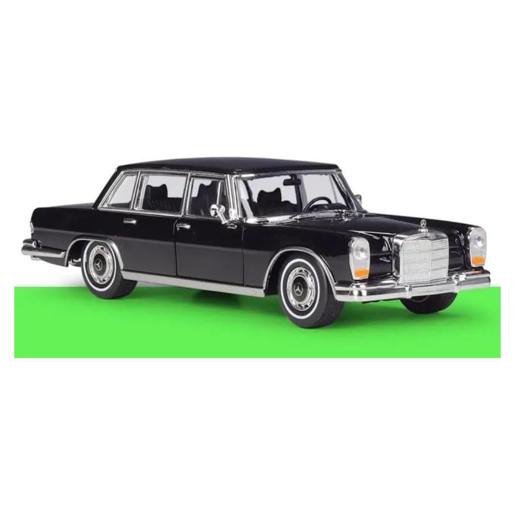 Coche Diecast 1:24 Welly 1963 Mercedes-Benz 600 Negro