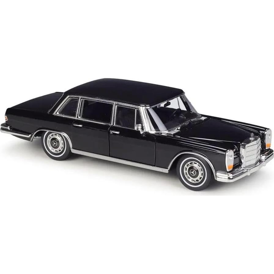 Coche Diecast 1:24 Welly 1963 Mercedes-Benz 600 Negro