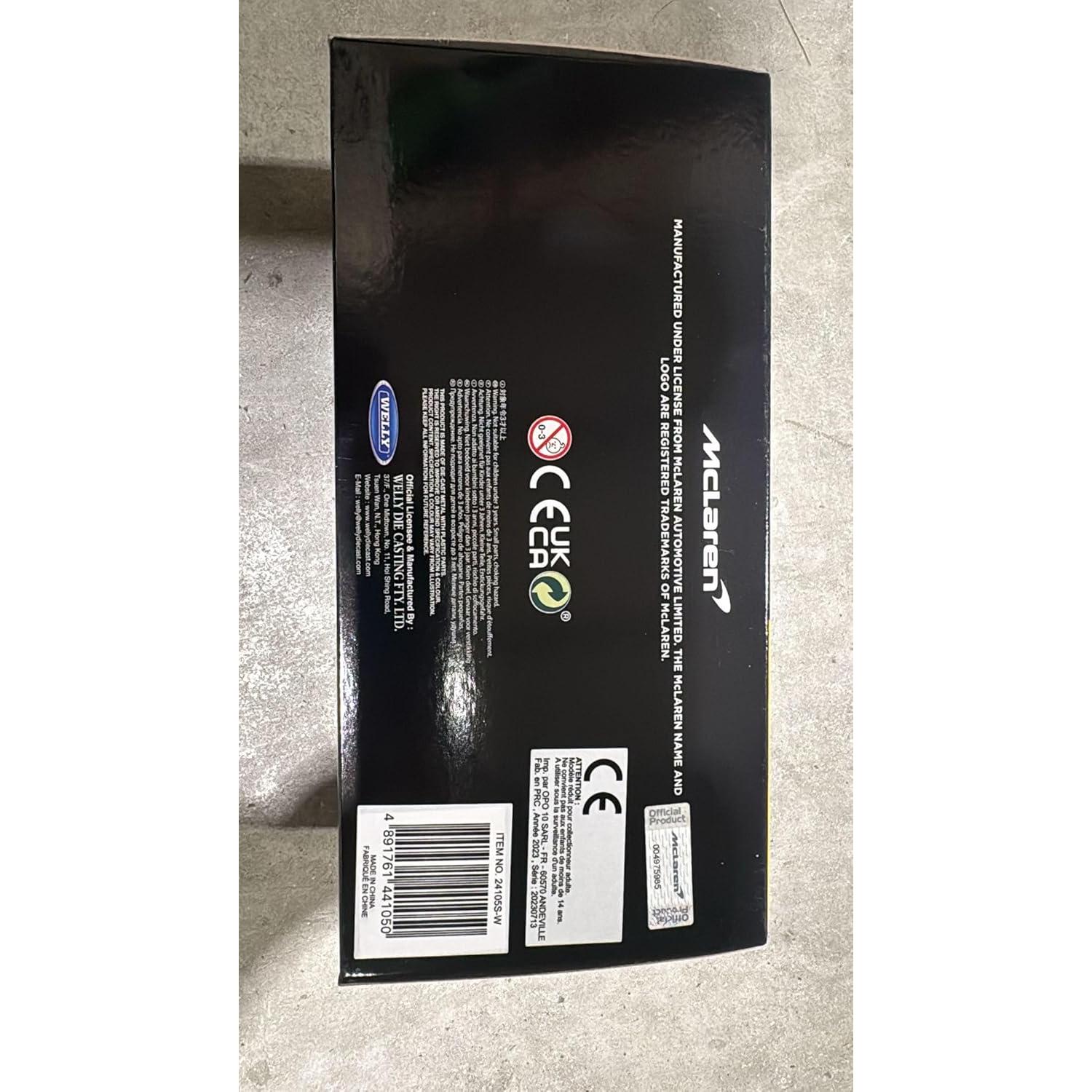 Coche a escala 1:24 OPO 10 McLaren GT Edición Limitada