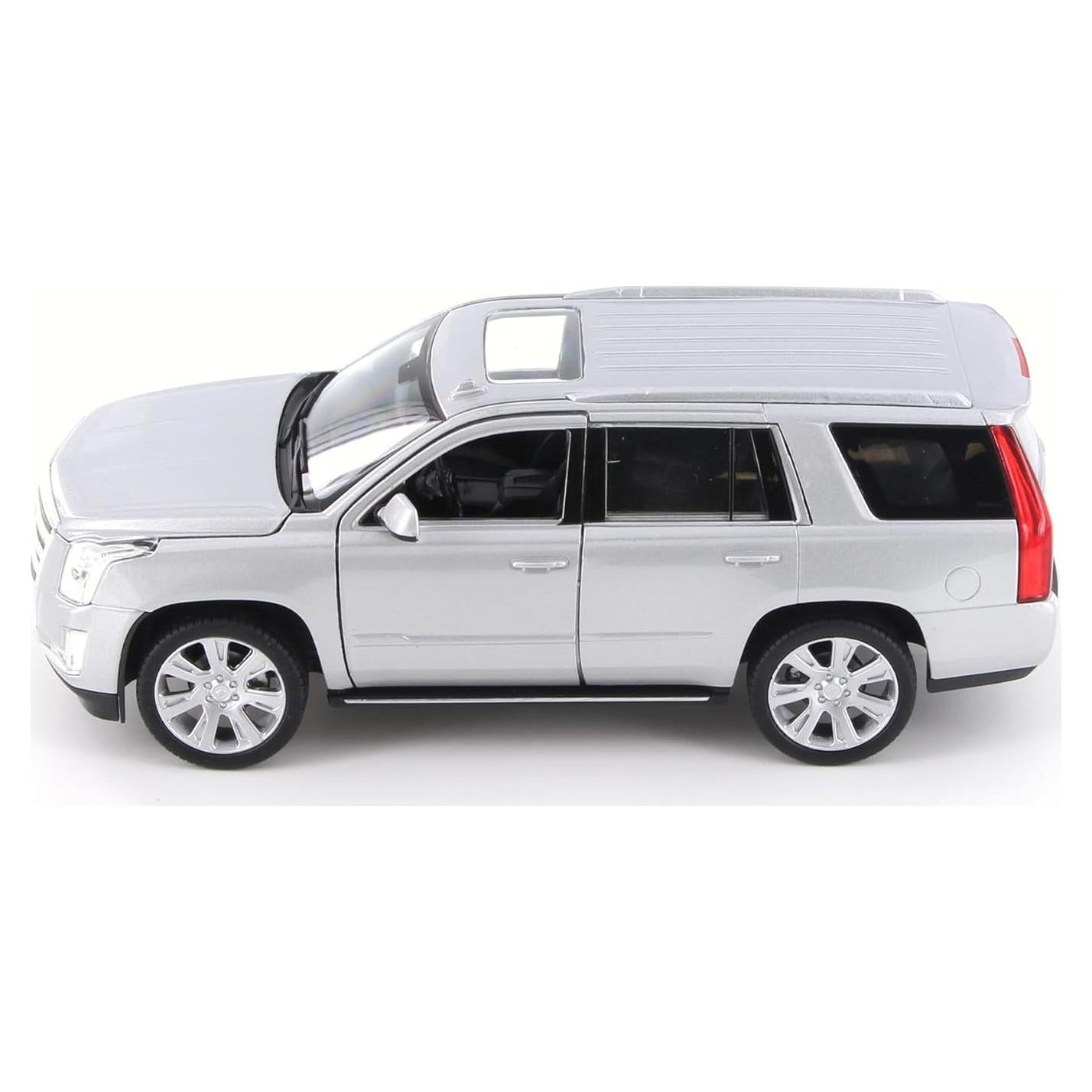 SUV Escalade 2017 Welly 24084/4D Metal Escala 1:24 Plata