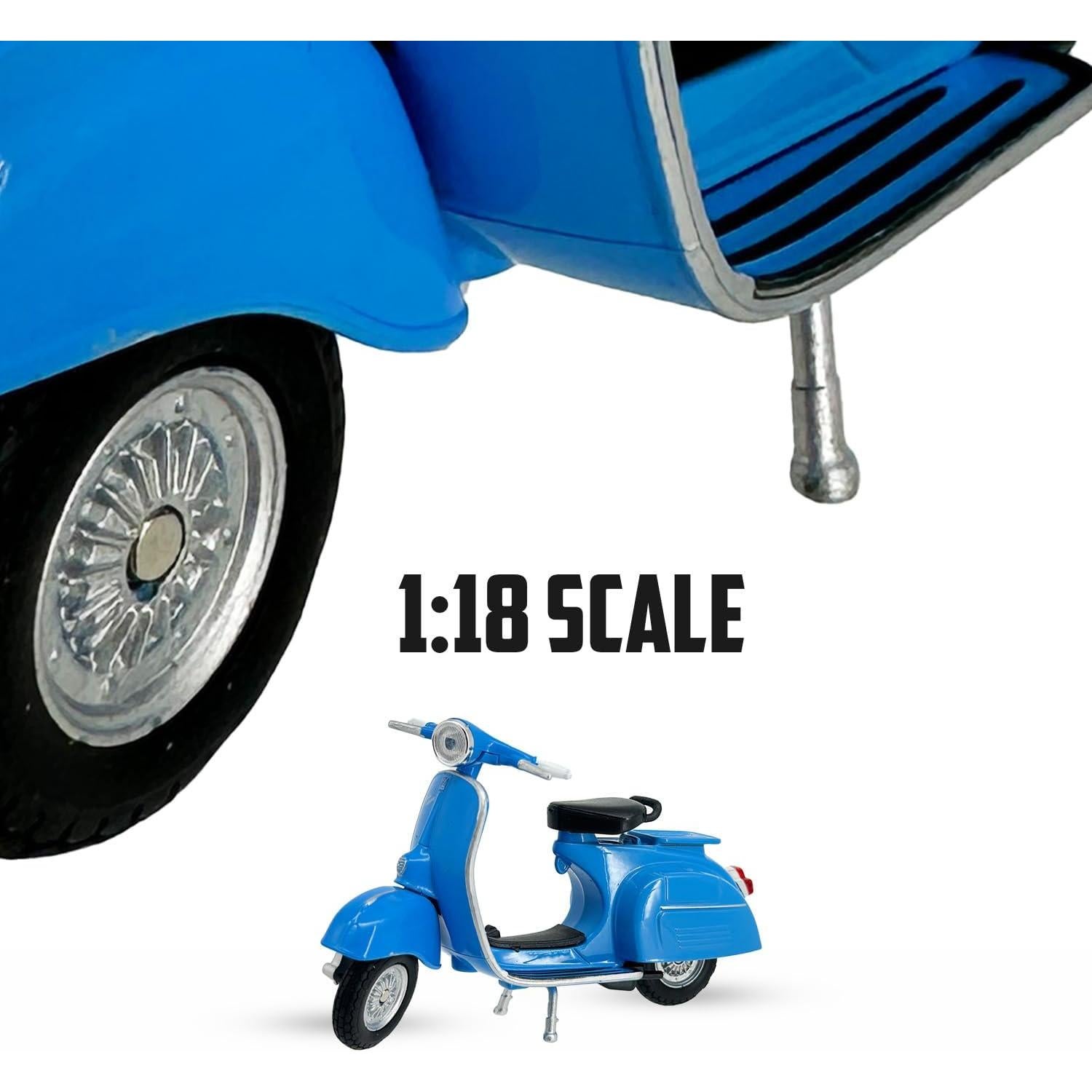 Scooter Diecast Vespa 150 (1970) Escala 1:18 Coleccionable