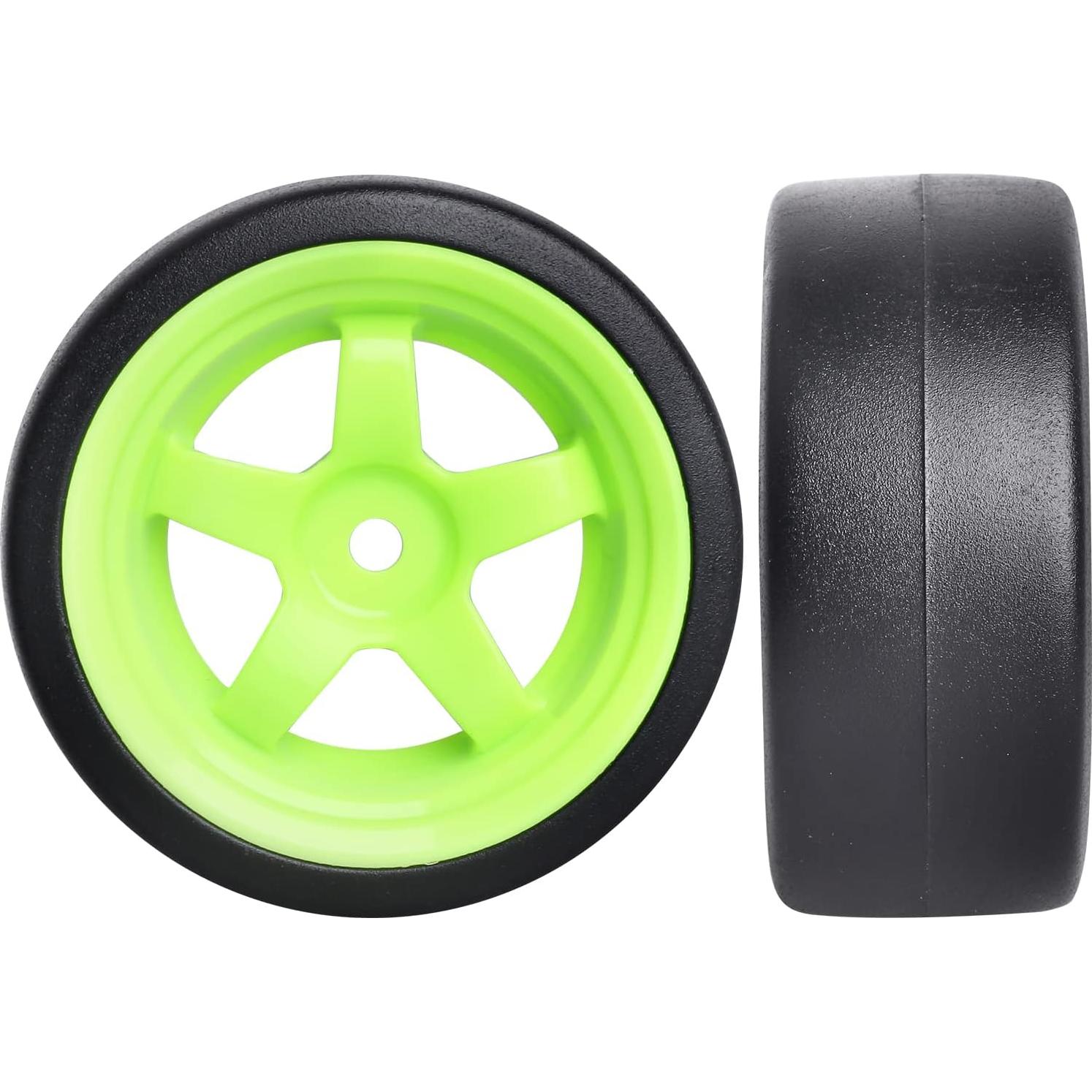 Ruedas y Neumáticos HobbyPark 1/10 Drift RC 12mm Hex Juego de 4