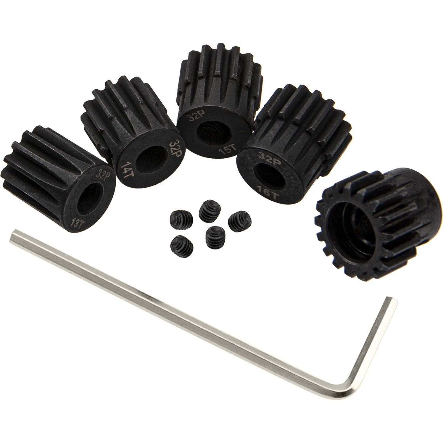 Conjunto de Engranajes de Piñón 32P ShareGoo 5mm 5 Piezas 13T-17T