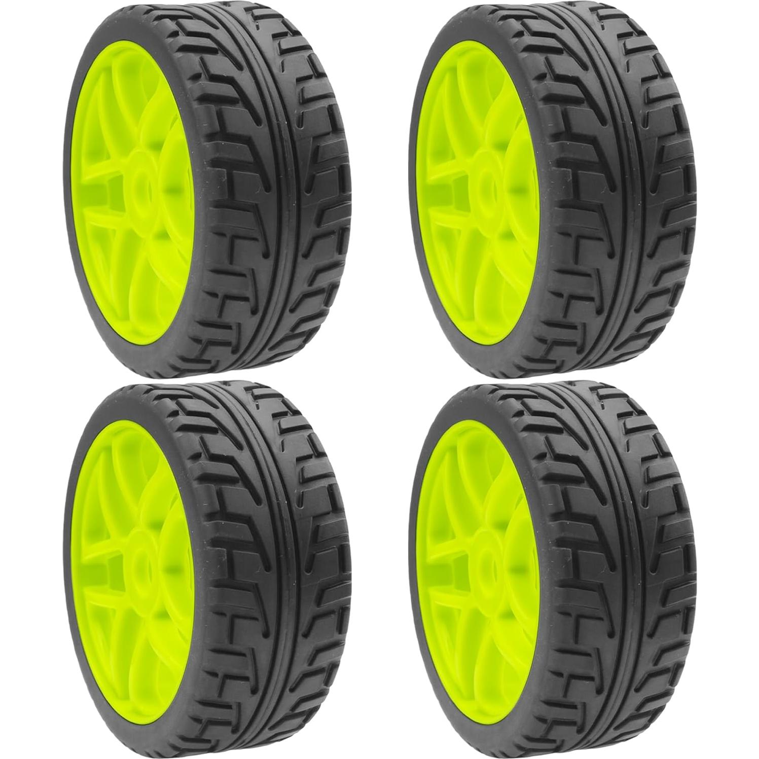 Neumáticos de Goma 104mm ShareGoo para Buggy RC 1/8 Verde