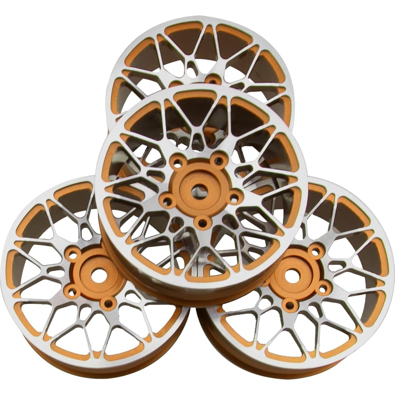 Llantas de Metal RC 1/10 ShareGoo 52mm 26mm Dorado