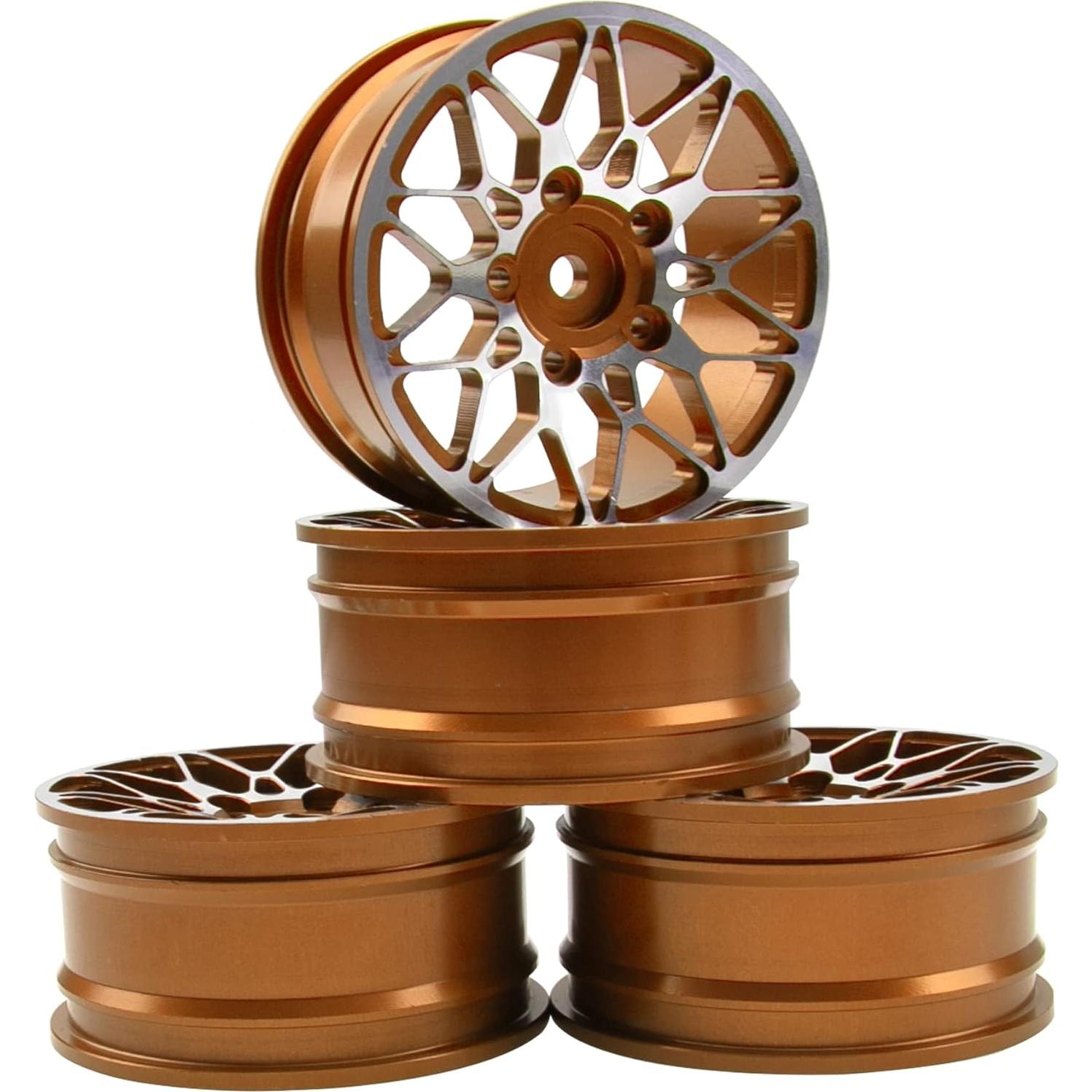 Llantas de Metal RC 1/10 ShareGoo 52mm 26mm Dorado