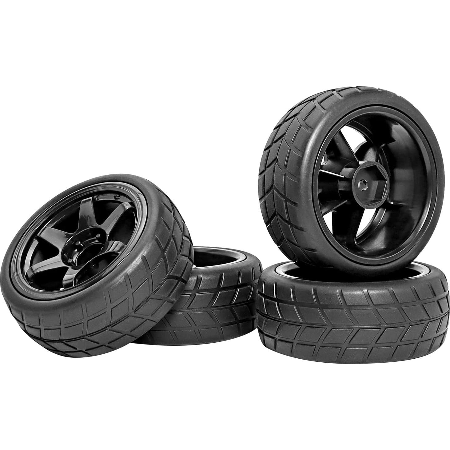 Ruedas y Neumáticos RC Drift 1/10 RCStation 4PCS 65.8mm