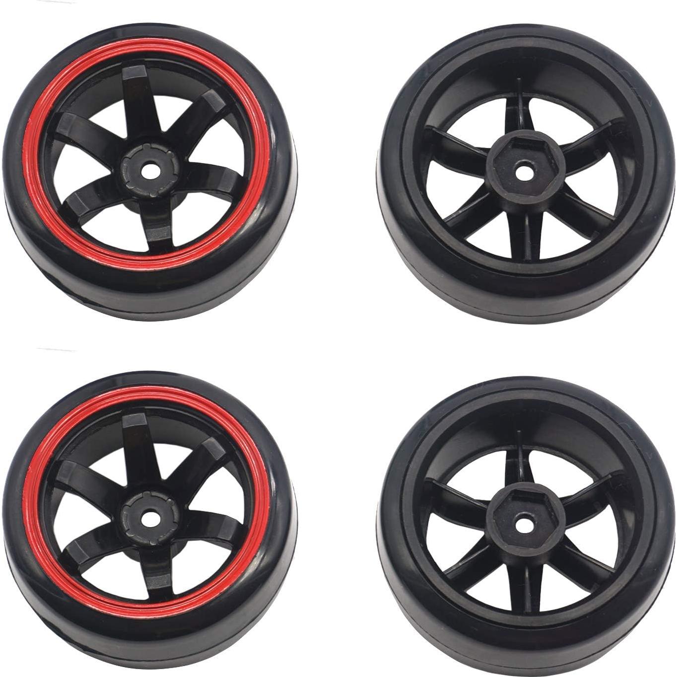 Juego de Neumáticos RC Drift 1/10 ShareGoo 4 Piezas 12mm