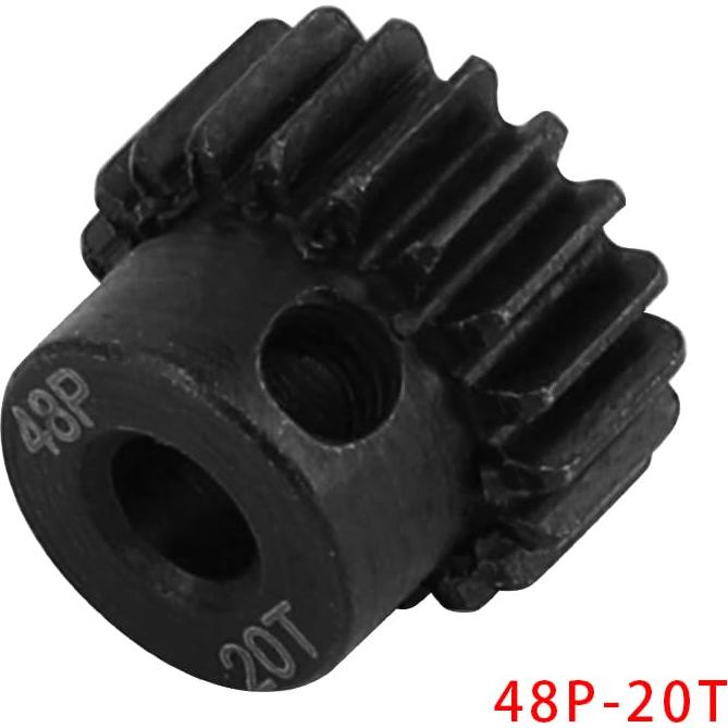 Engranaje de Motor Piñón de Acero Pothyes 48P 3.175mm 14T-23T