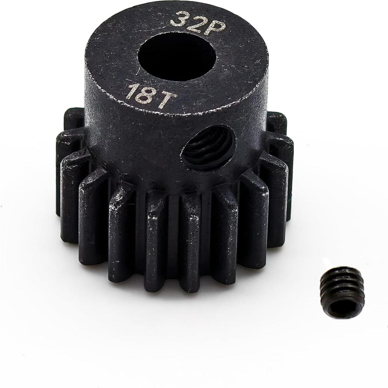 Juego de Engranajes Pinión Metal 5mm 17T 18T 19T 20T 21T RC