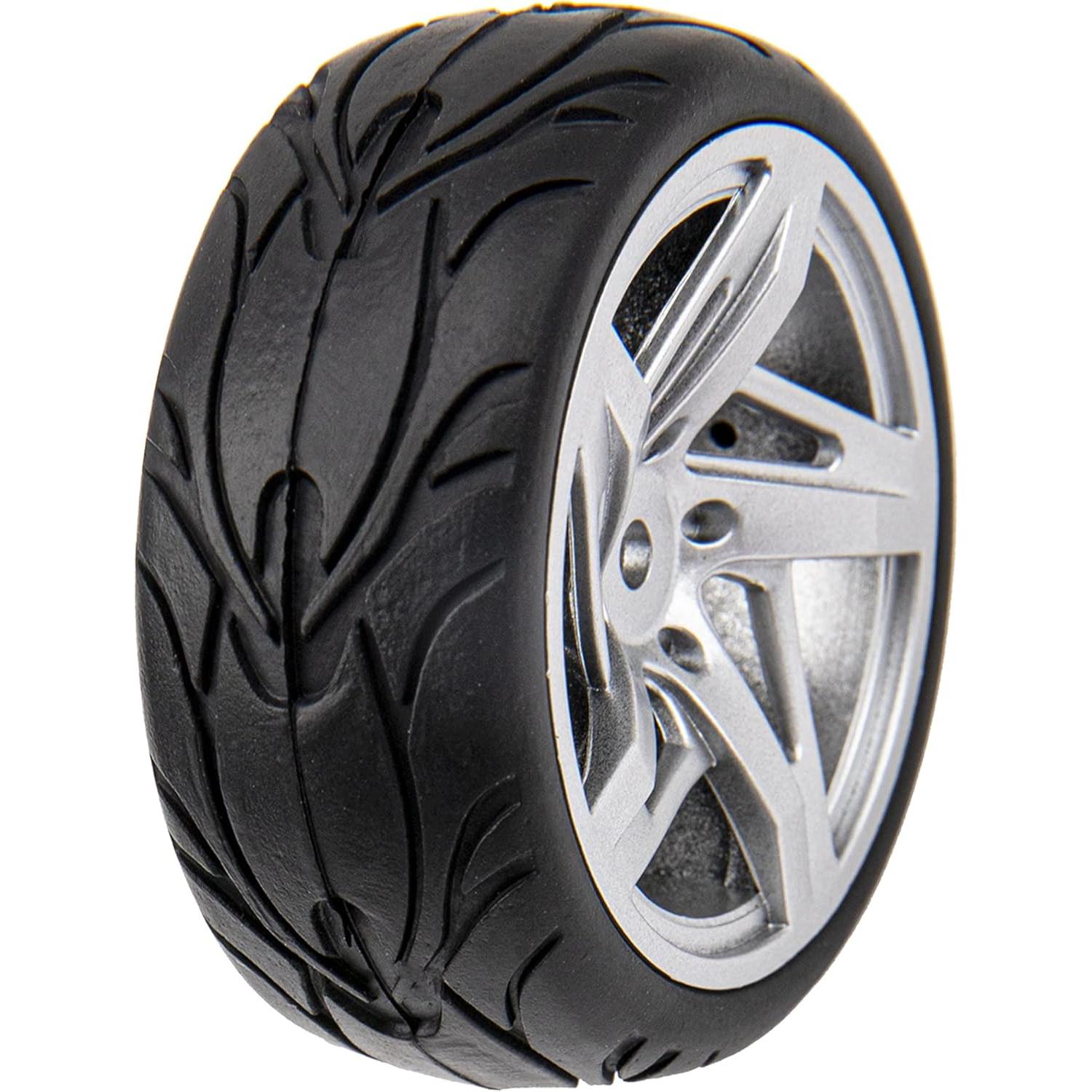 Ruedas de 5 radios HIRCQOO 1/10 para coches RC 12 mm