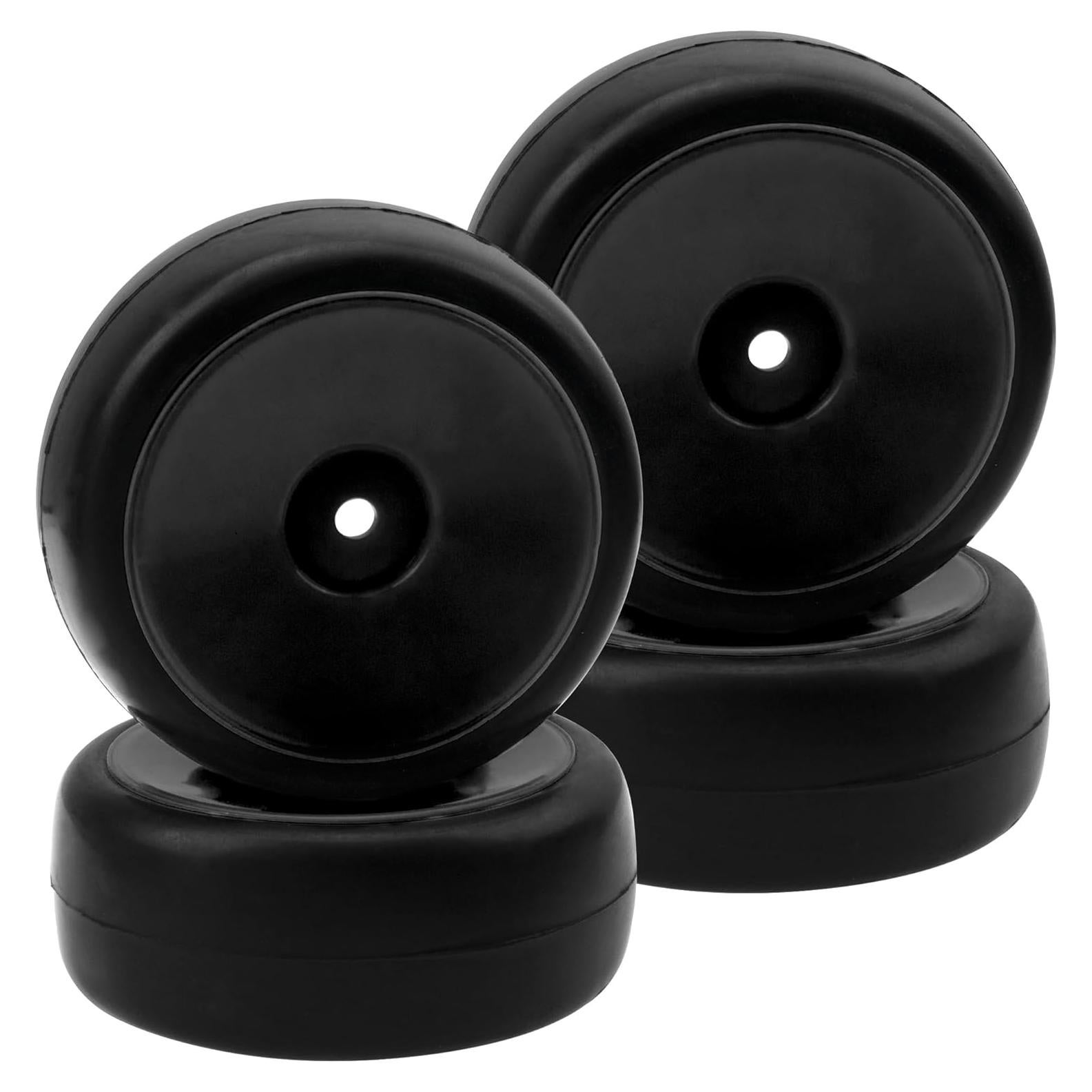 Aros de Rueda 12mm + Neumáticos de Goma para RC 1/10 HIRCQOO