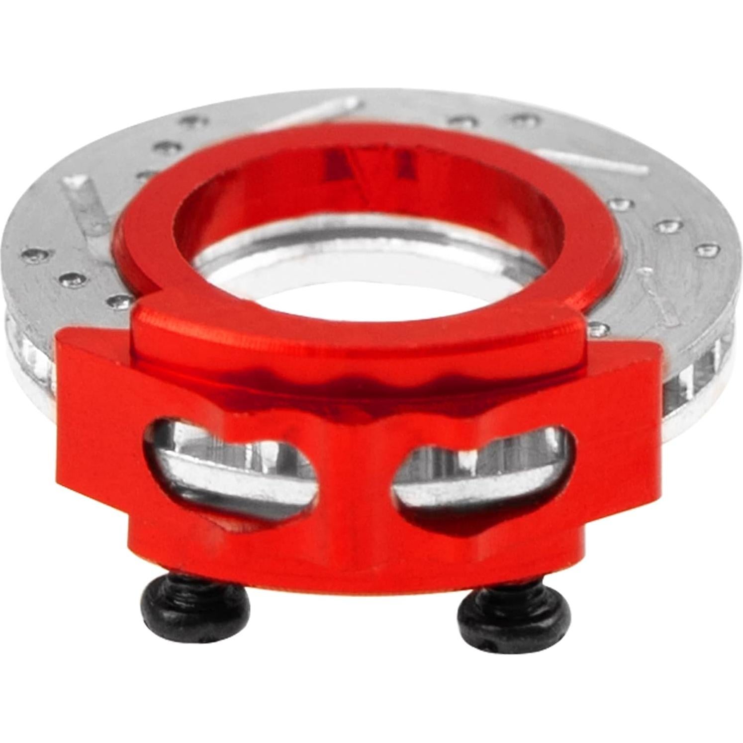 4Pcs ShareGoo RC Brake Disc,Metal Wheel Rim Hex Hub Brake Disc Decoration Compatible with Wltoys K969 K989 Kyosho Mini-Q Mini-Z Mini-D 1/28 RC Car