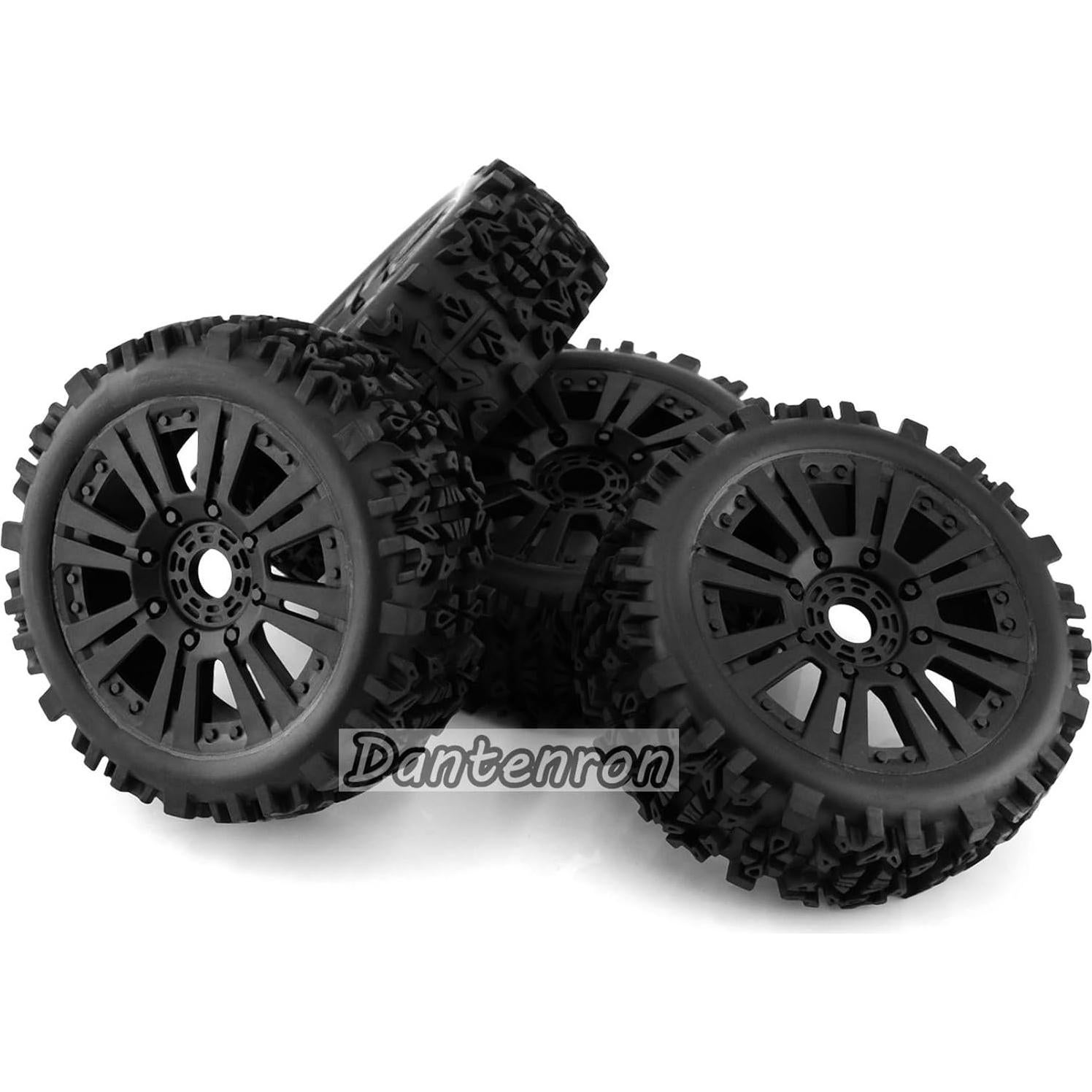 Neumáticos y Ruedas RC Buggy 1/8 Dantenron 120mm 4PCS