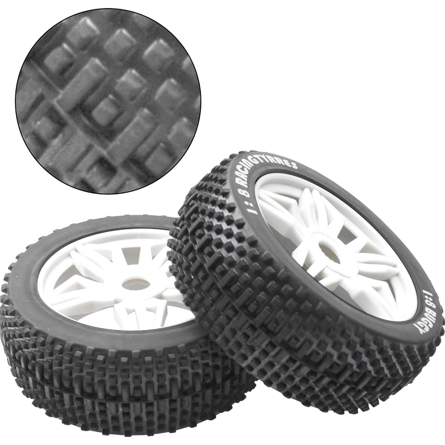 Neumáticos de Goma 1/8 ShareGoo 115mm para Buggy RC