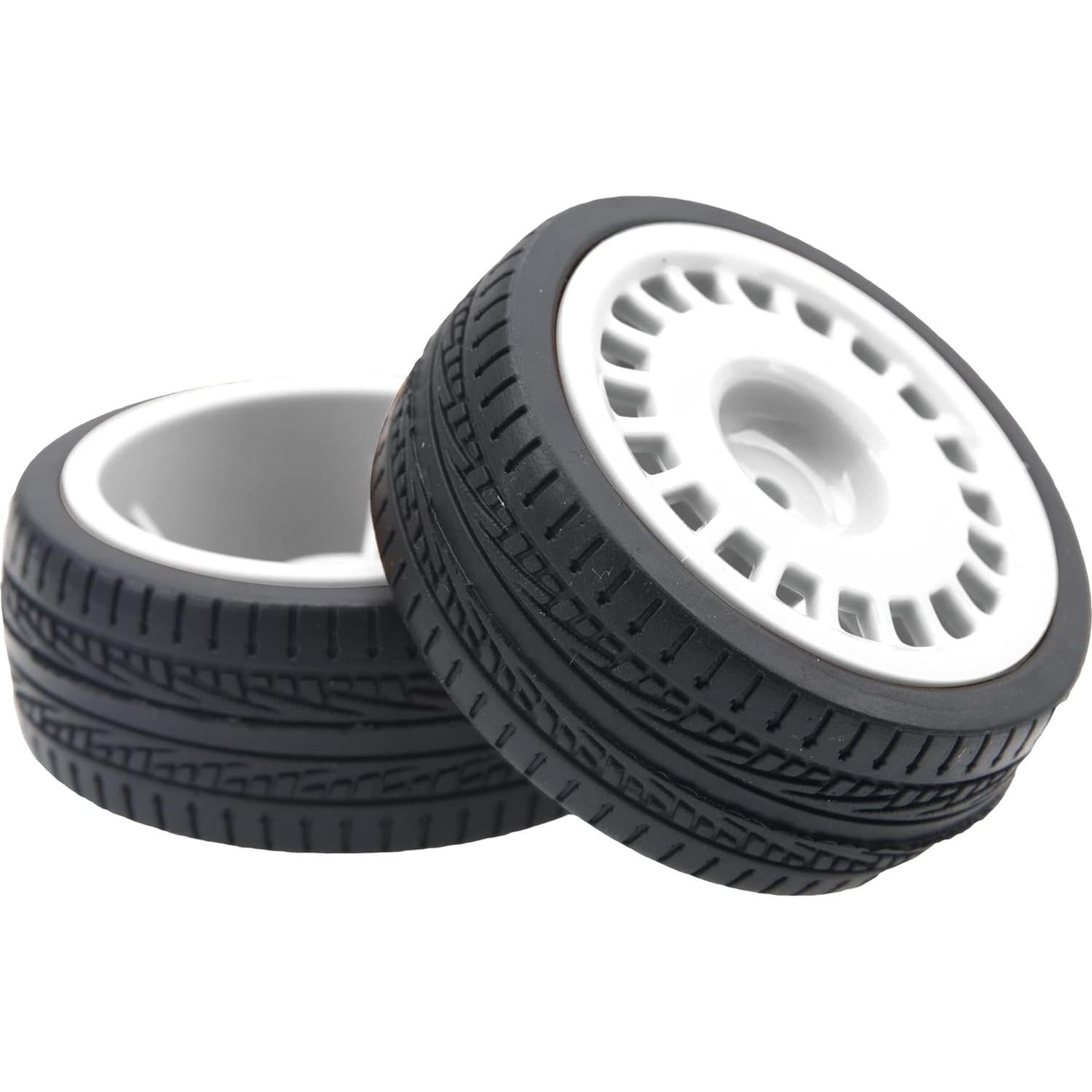 Neumáticos de Caucho 70mm con Llantas Nylon 12mm HIRCQOO