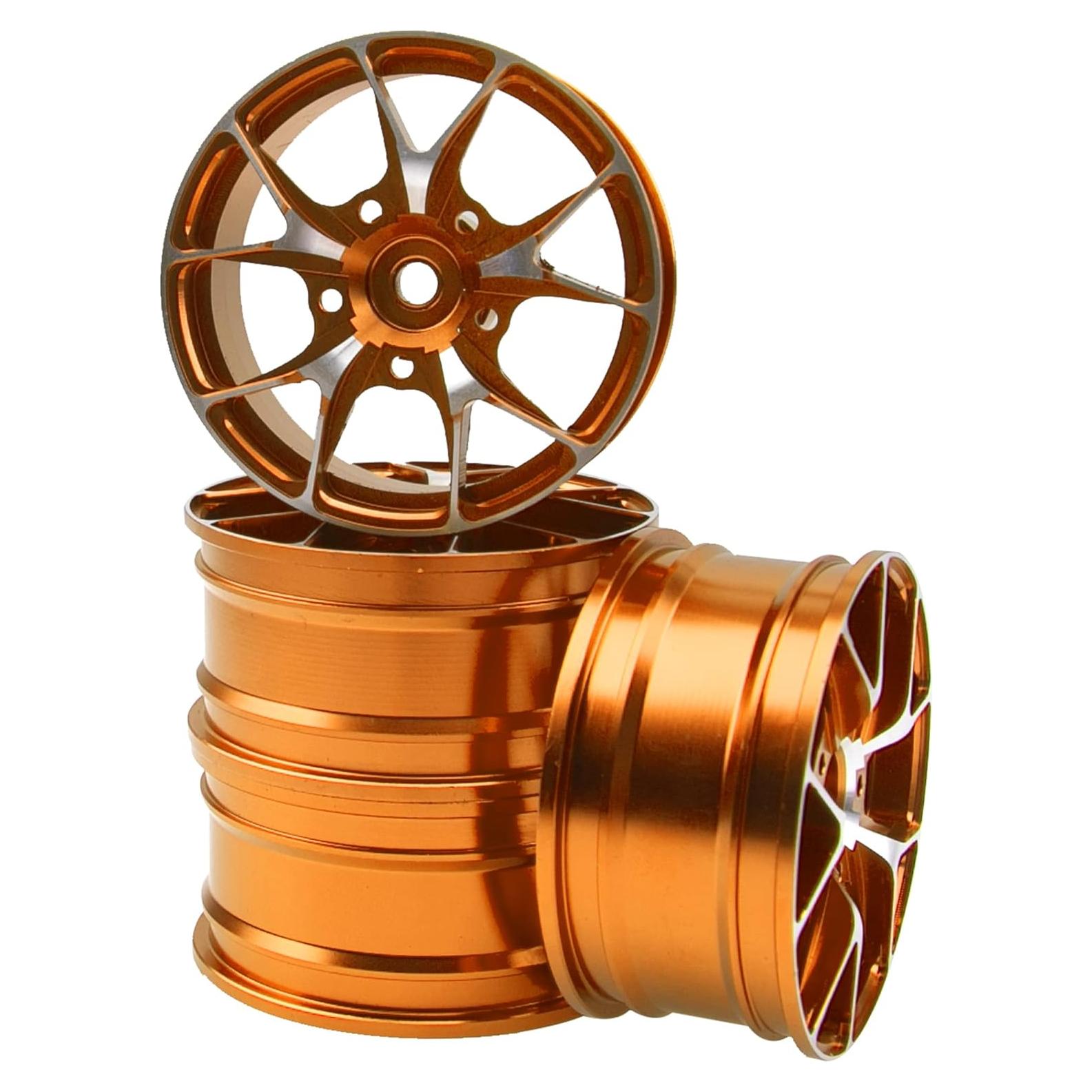 Llantas de Metal RC 1/10 ShareGoo 26mm 10-Radios Dorado