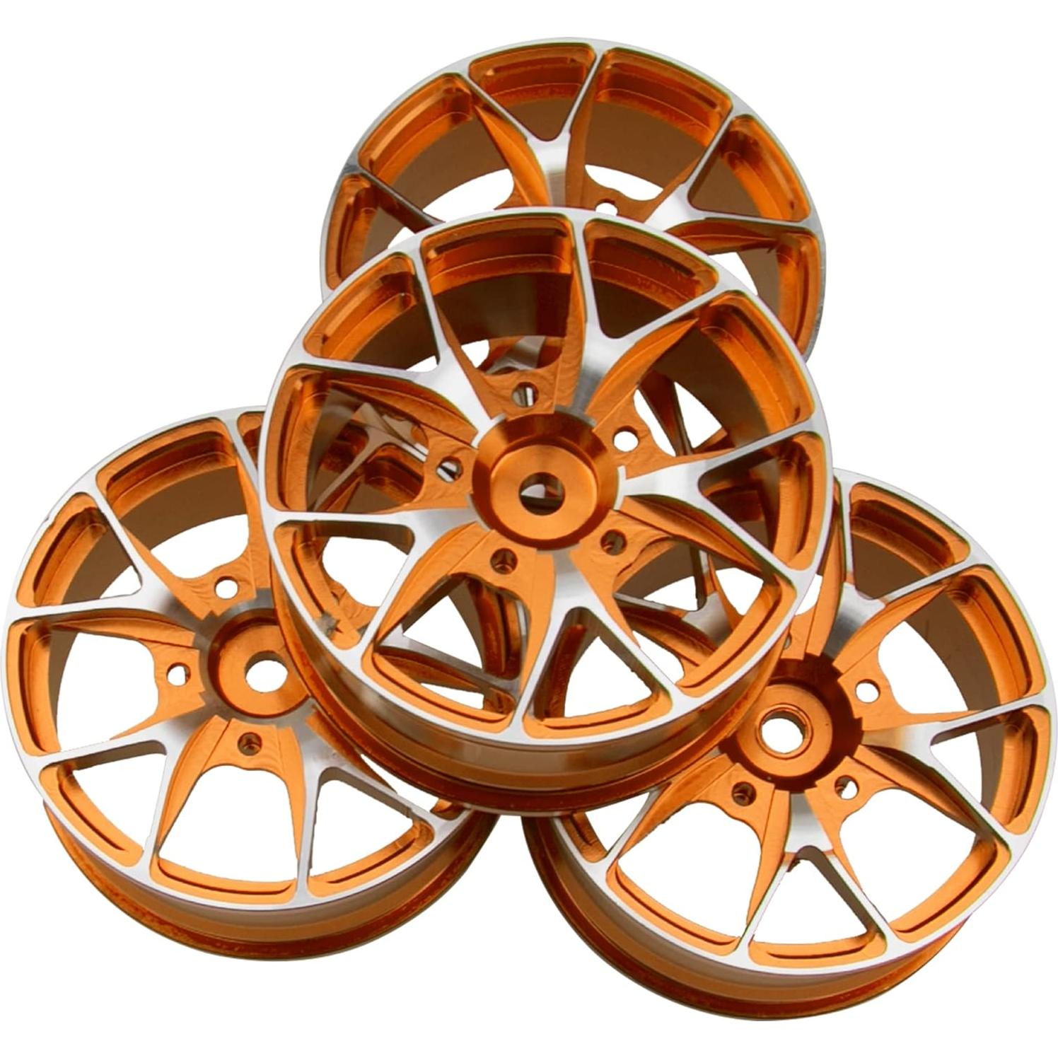 Llantas de Metal RC 1/10 ShareGoo 26mm 10-Radios Dorado