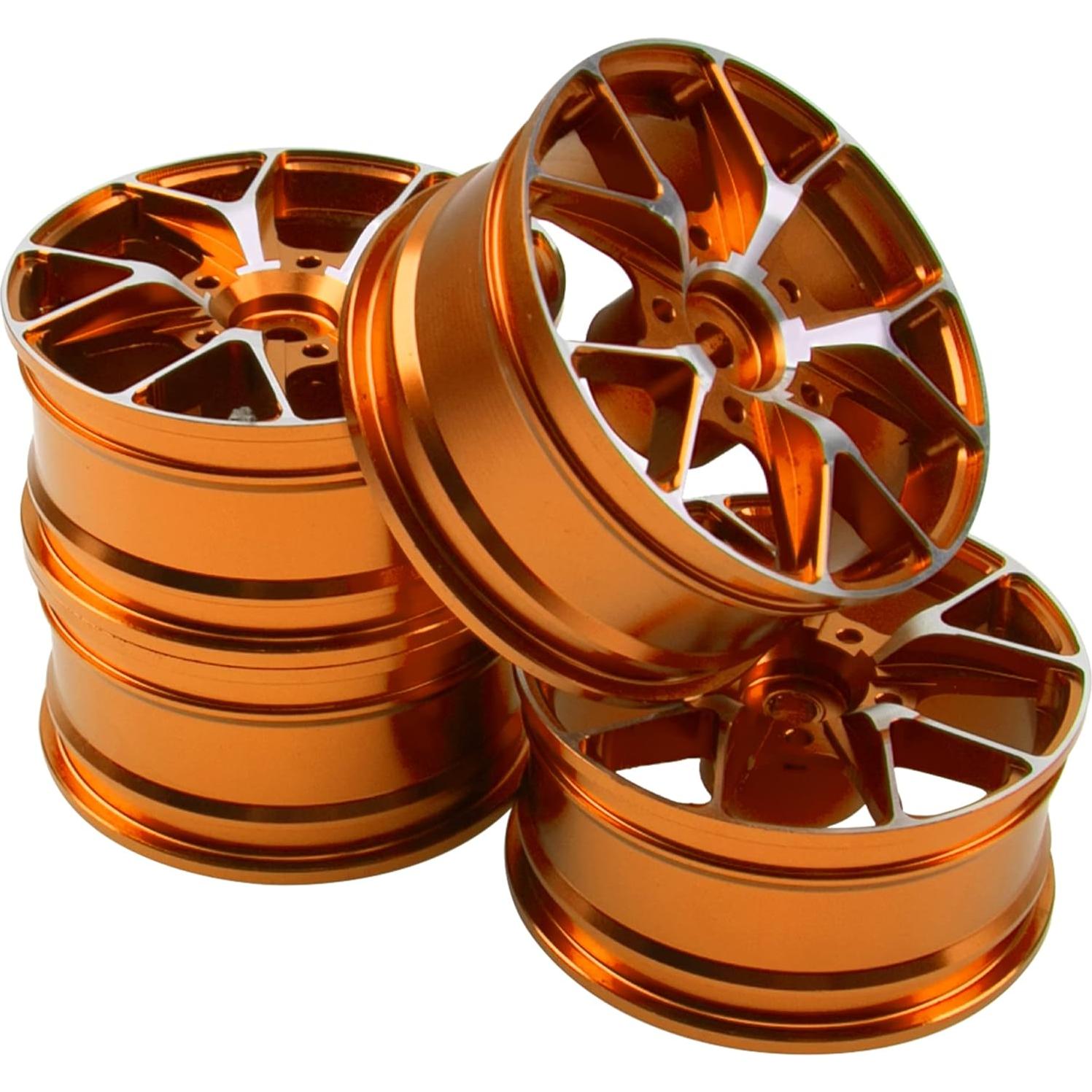 Llantas de Metal RC 1/10 ShareGoo 26mm 10-Radios Dorado