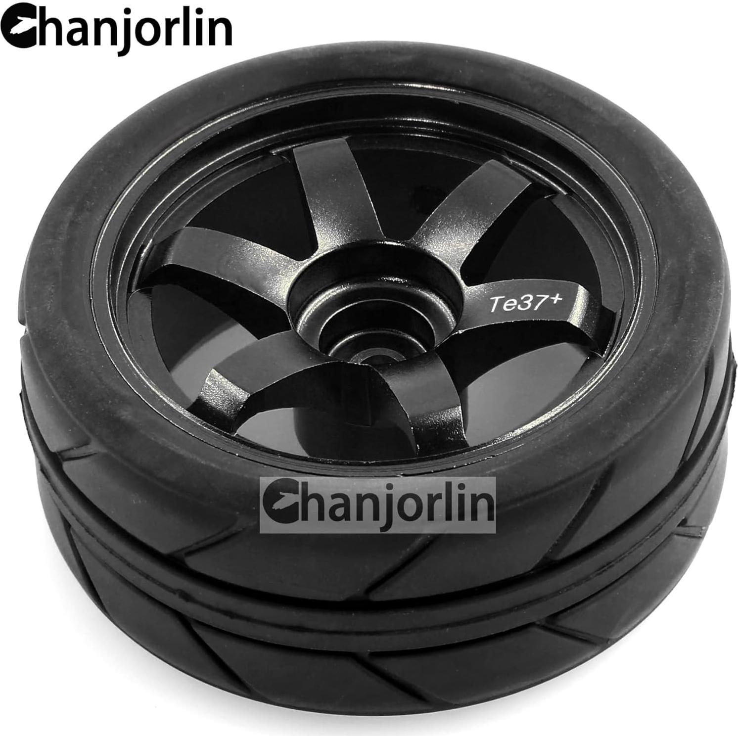 Ruedas de Drift 1/10 Chanjorlin Aluminio 52mm 4PCS Neumáticos