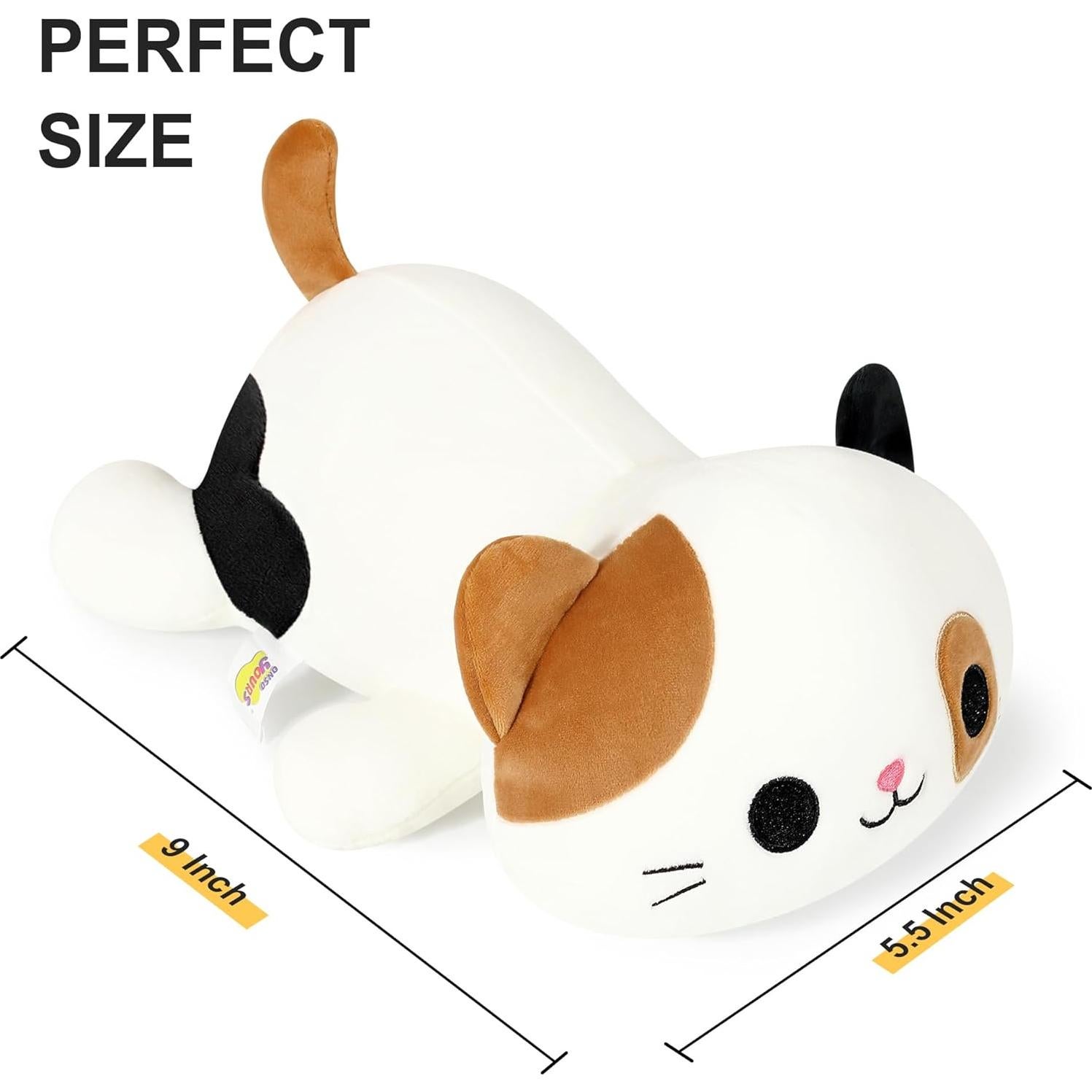 Onsoyours Gato de Peluche 30 cm Calico Suave y Kawaii