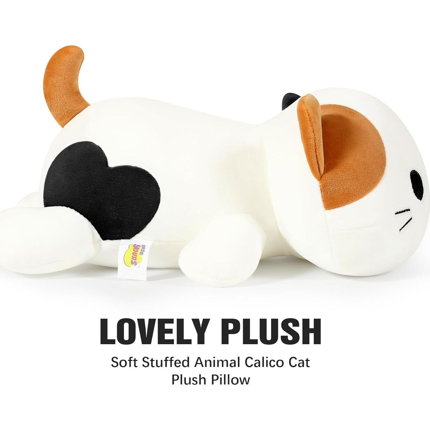 Onsoyours Gato de Peluche 30 cm Calico Suave y Kawaii