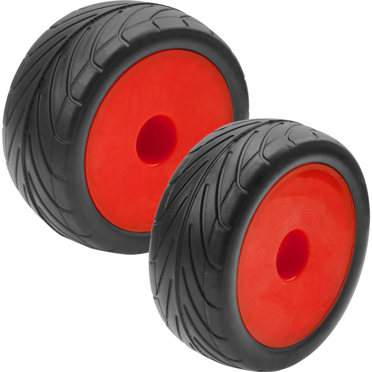 Paquete de 4 llantas de goma ShareGoo 85mm para buggy RC 1/10