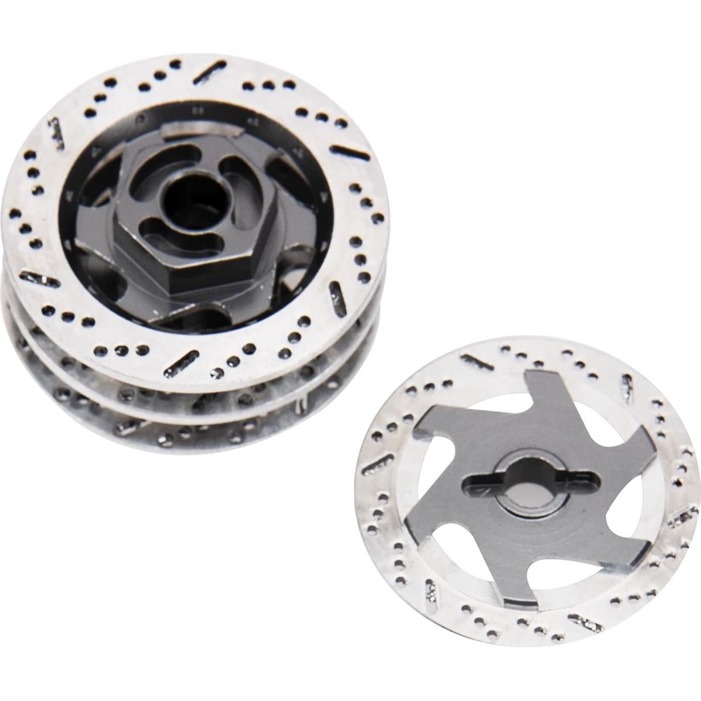 4 Ruedas de Aluminio 12mm ShareGoo para RC 1/10 Traxxas Tamiya