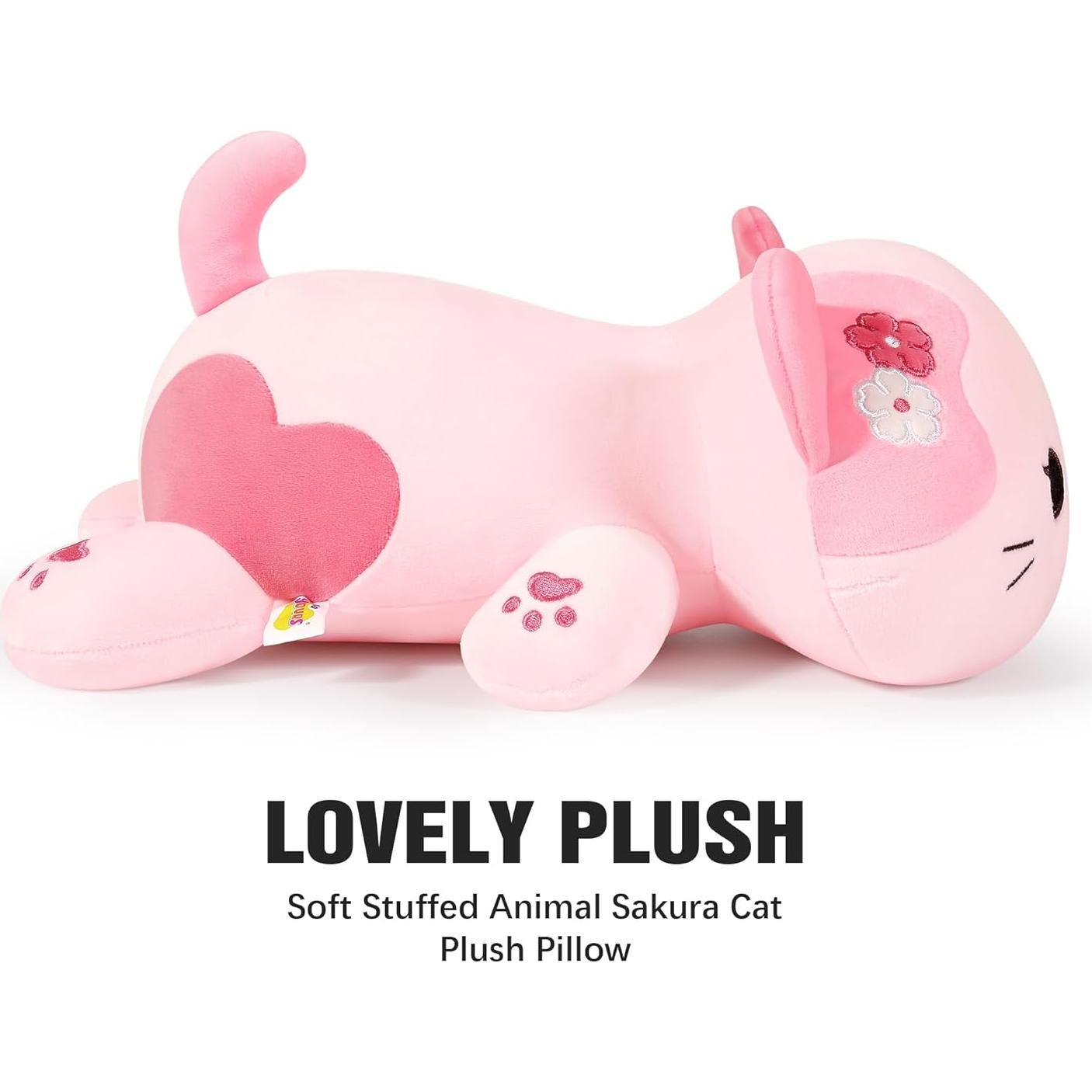 Gato de Peluche Onsoyours 22 cm Sakura Suave Kawaii