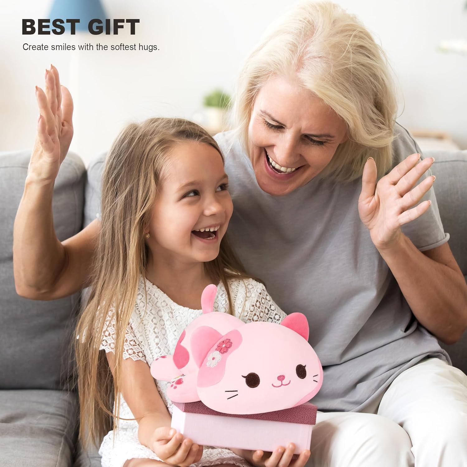 Gato de Peluche Onsoyours 22 cm Sakura Suave Kawaii