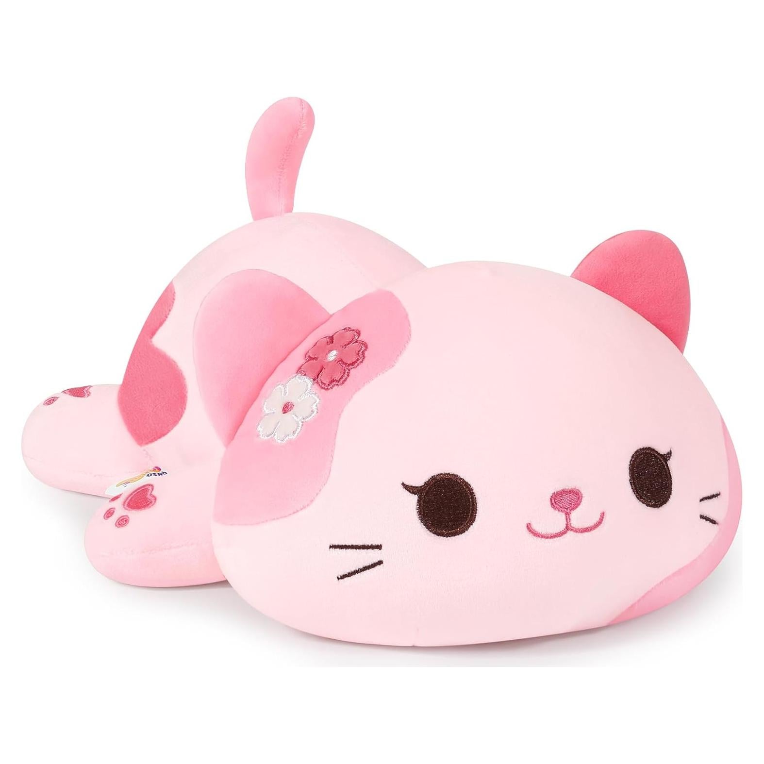 Gato de Peluche Onsoyours Sakura 50 cm Almohada Kawaii