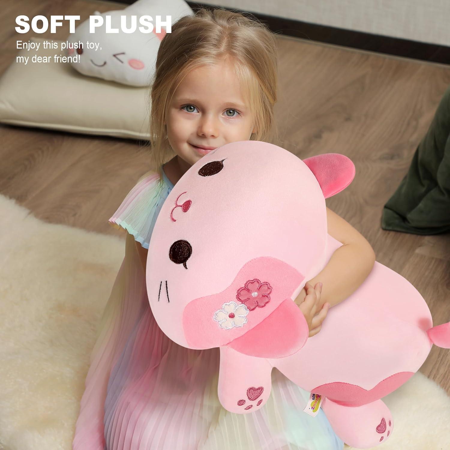 Gato de Peluche Onsoyours Sakura 50 cm Almohada Kawaii