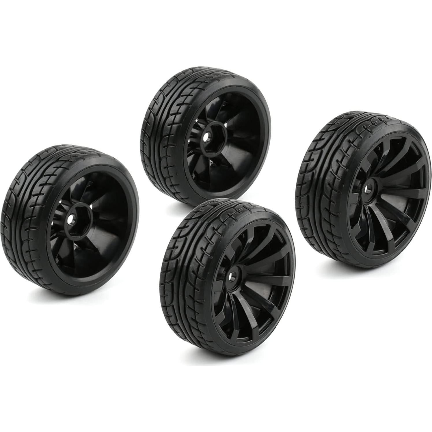 4 Ruedas y Neumáticos Drift 1/10 Rchobbytop 62mm 12mm Hex