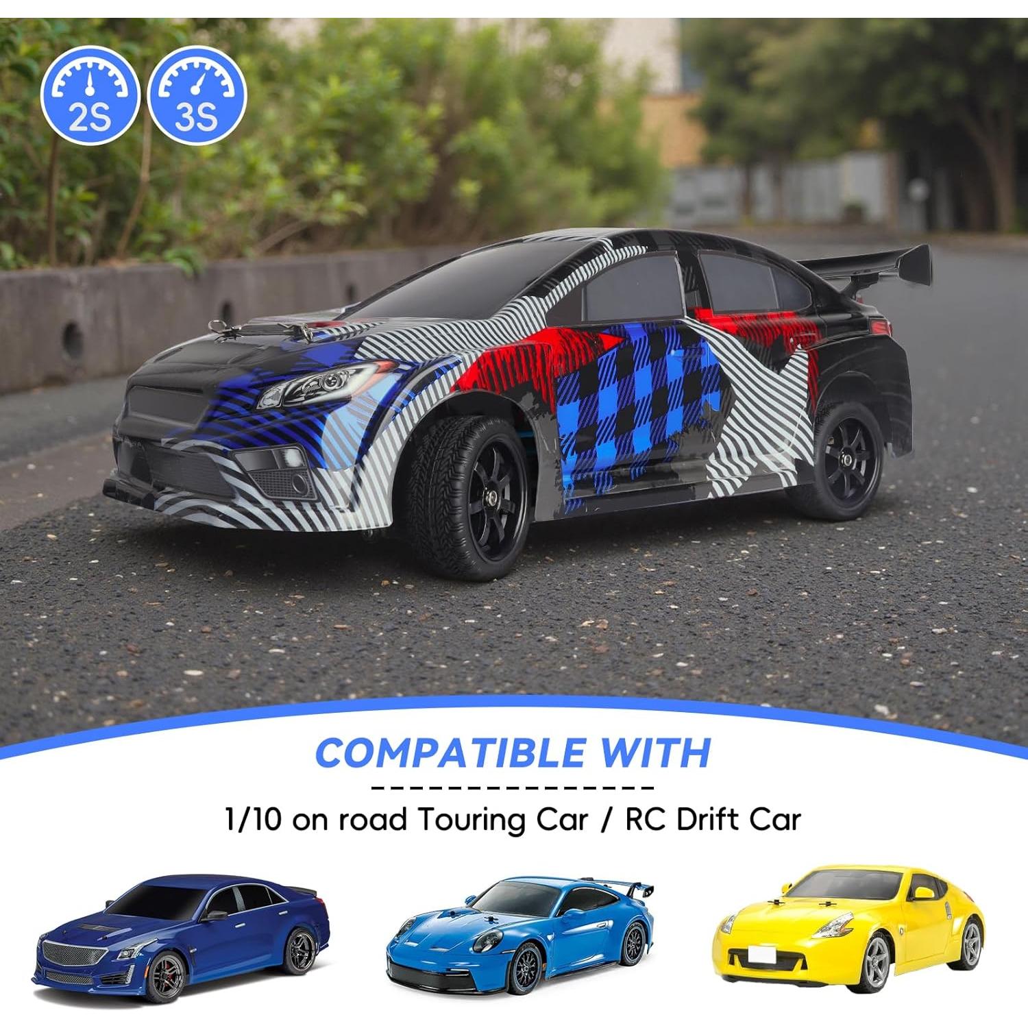 Ruedas Hexagonales 12 mm AllinRC para Coche RC Drift 1/10